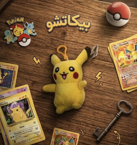مدالية دمية بشخصية بيكاتشو