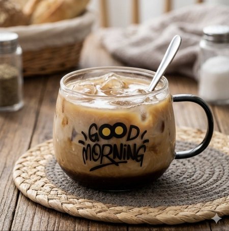 كاسة good morning